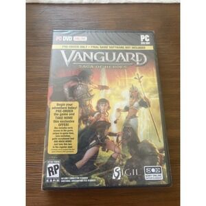 Vanguard: Saga of Heroes (PC, 2007) - New/Sealed